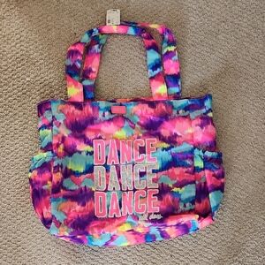 New Colorful Tie Dye Dance Tote Bag